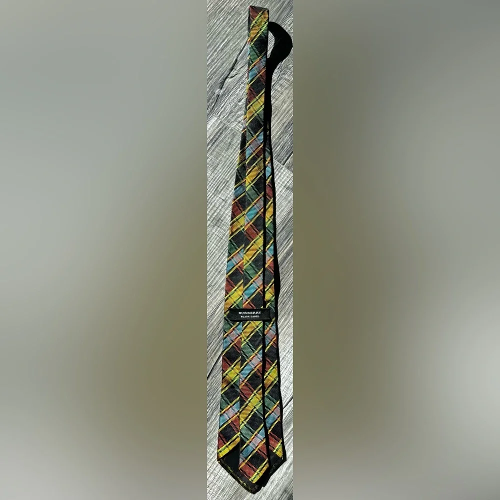 Burberry black label tie
